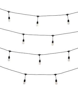 Supreme festoon lights 10 outdoor - British product