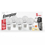 Energizer B22 LED GLS bulbs 5 pack (British brand)