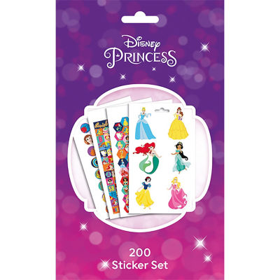 Disney Princess sticker pack 200 count (British brand)