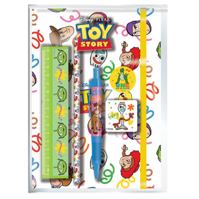 Toy Story A5 stationery set with pencil case and notebook (British brand)