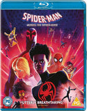 Spider-Man: Across the Spider-Verse Blu-ray disc, imported from the UK