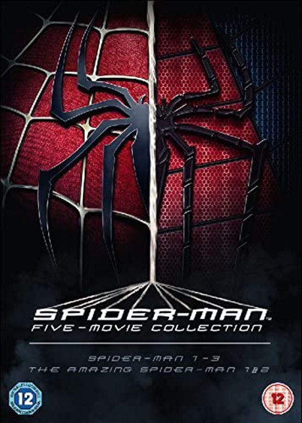 DVD Spiderman 5 Movie Collection