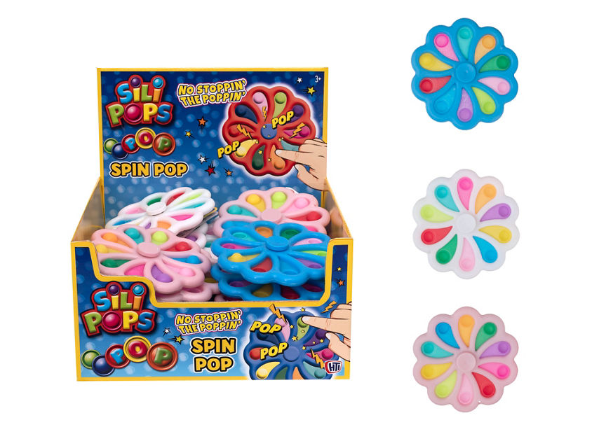 Jokes & Gags Spin Shape Popper (Style May Vary -  Age 3+ Years) GOODS ASDA   