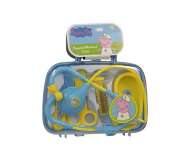 ASDA Peppa Gris Rollelek Medisinsk Veske Leketøysett 11x18x4cm - Kjøp online hos McGrocer