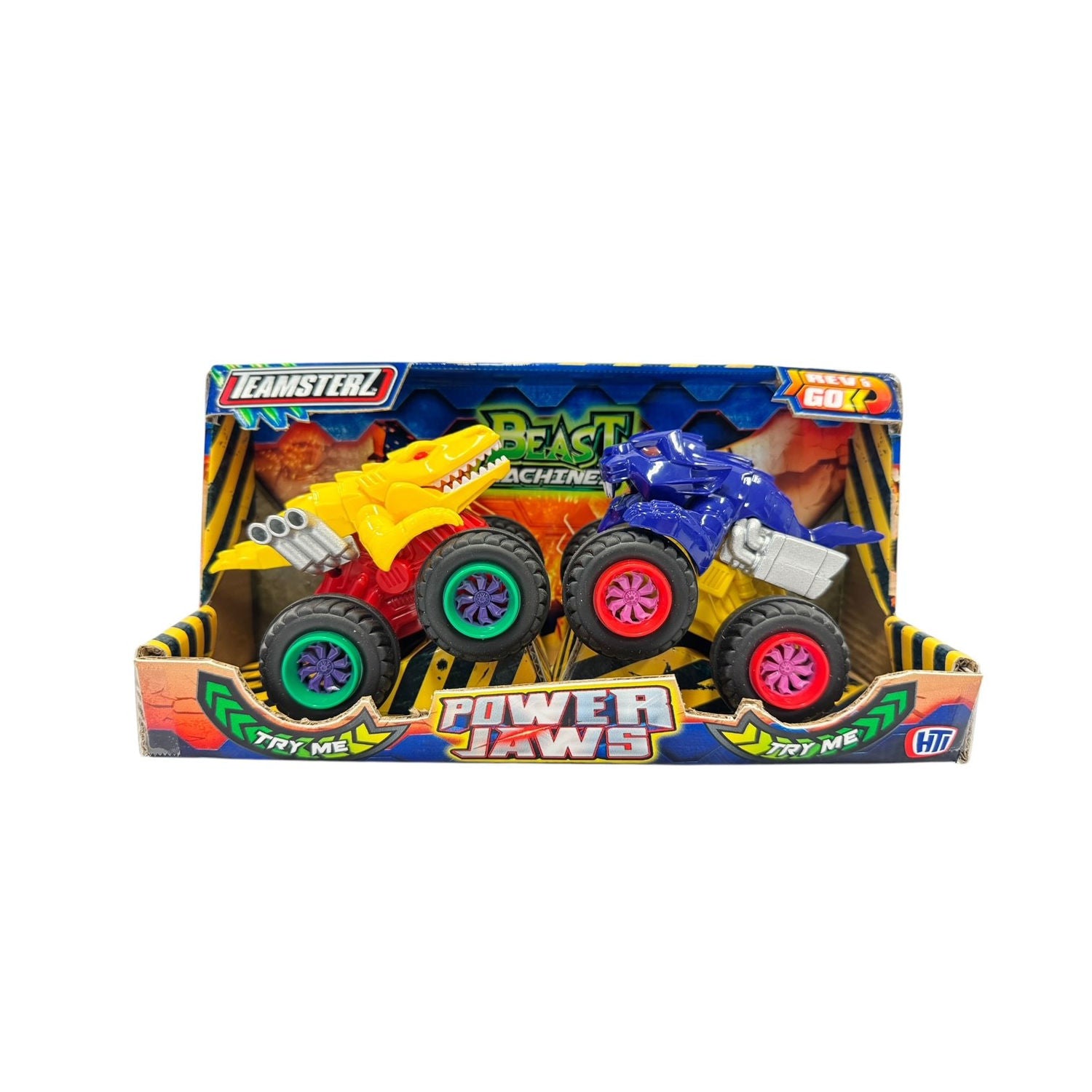 Teamsterz Power Jaws 2 Pack monster trucks - British product