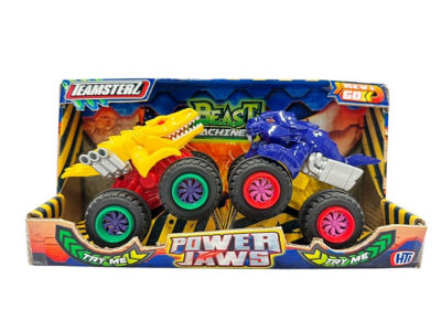Teamsterz Power Jaws 2 Pack monster trucks - British product