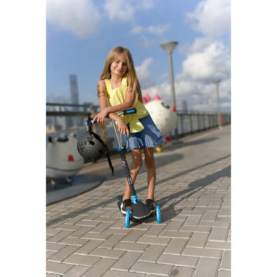EVO Rainbow Blast scooter with light-up deck (British brand)