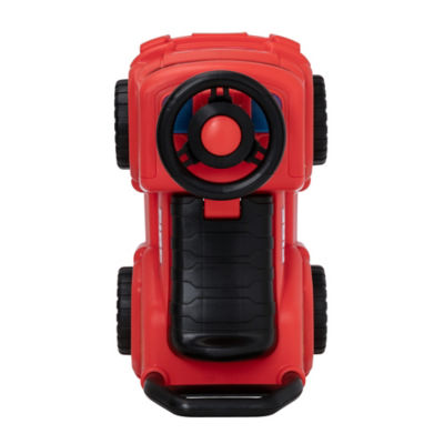EVO foot to floor fire engine toddler ride-on, UK version