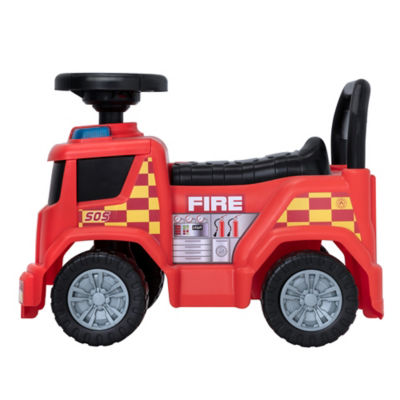 EVO foot to floor fire engine toddler ride-on, UK version
