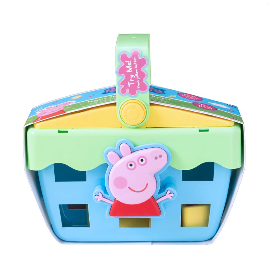 Peppa Pig Shape Sorter Basket