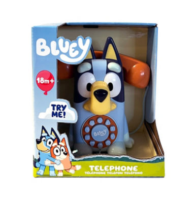 Bluey Telephone interactive children's toy phone - British product