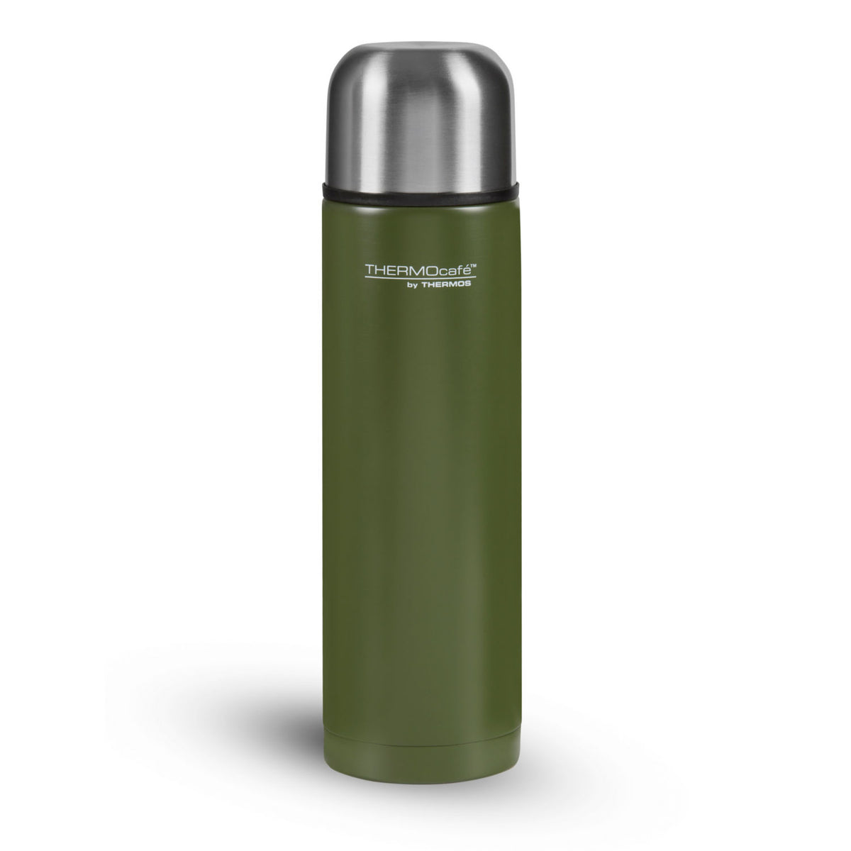 Thermos flask green 1 litre, imported from the UK