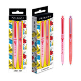 Friends pen set 2pk premium pens (British brand)