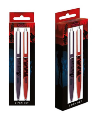Stranger Things pen set 2pk, imported from the UK
