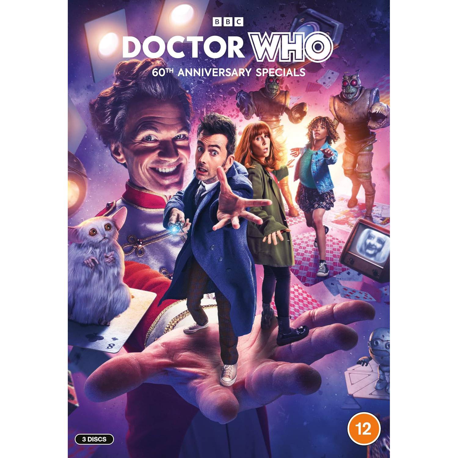Doctor Who 60th Anniversary Specials DVD, imported from the UK