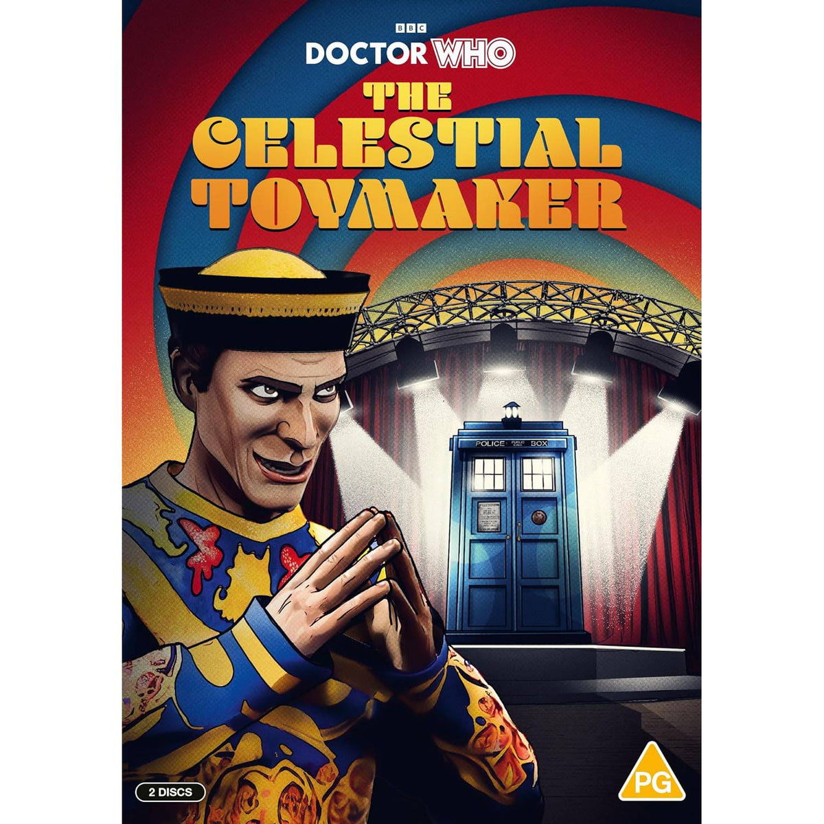 Doctor Who Celestial Toymaker animated DVD, UK version