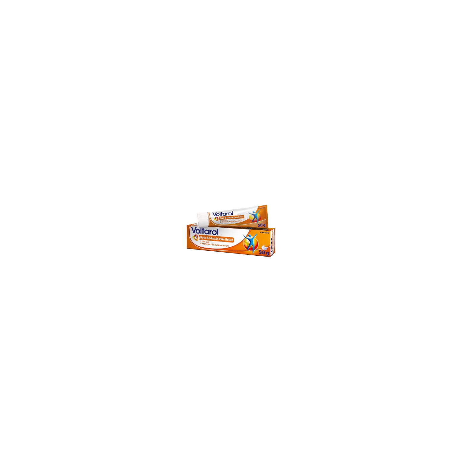 Voltarol 1.16% pain relief gel 50g (British brand)