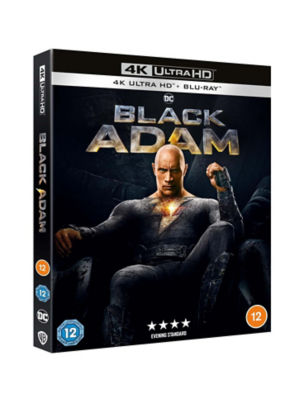 Black Adam 4K Ultra HD movie - British product