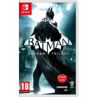 Nintendo Switch Batman Arkham Trilogy AAA game, imported from the UK