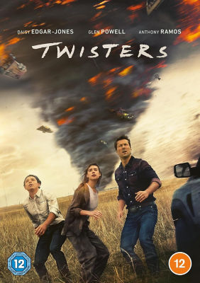 DVD Twisters video release disc - British product