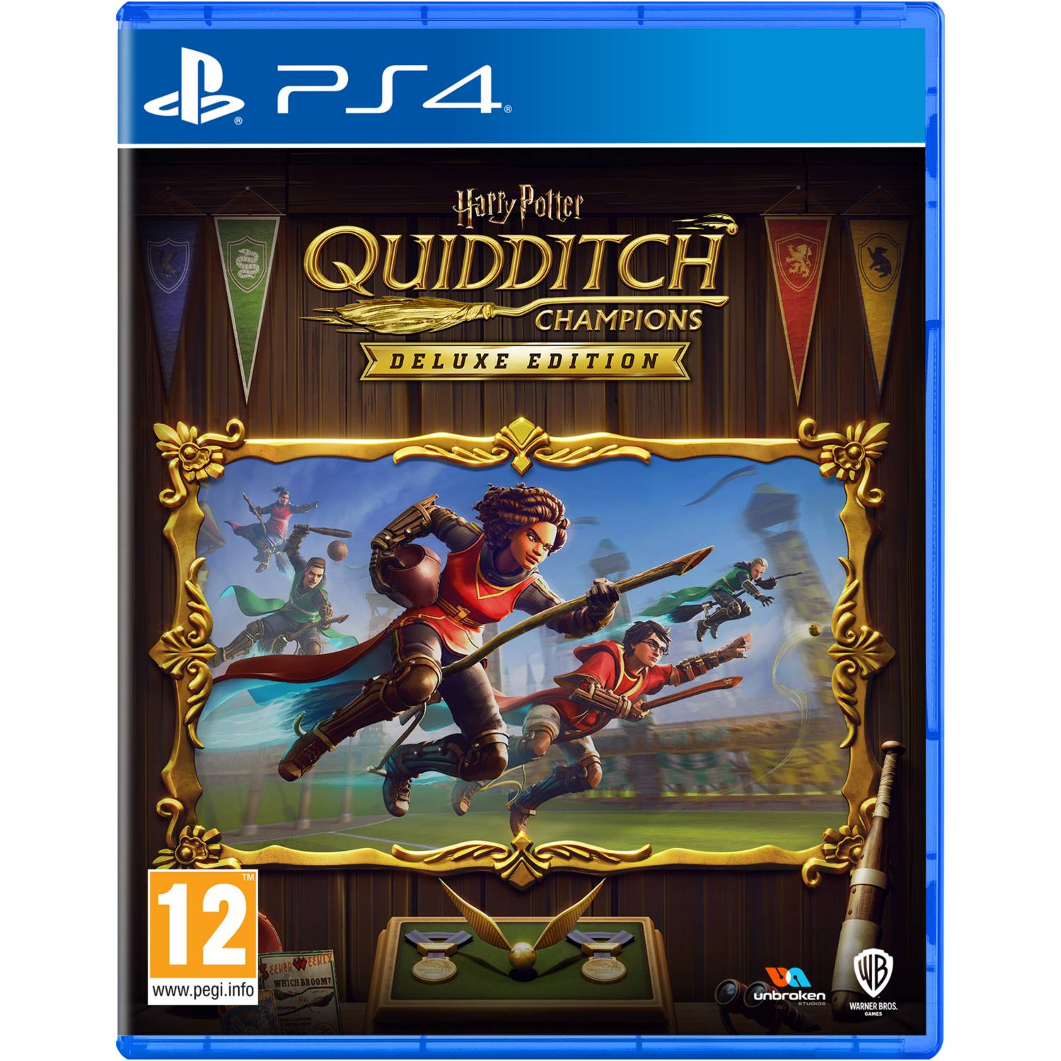 Harry Potter Quidditch Champions Deluxe Edition PS4 game (British brand)