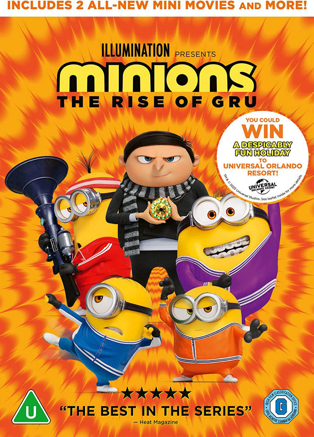 DVD Minions: The Rise of Gru GOODS ASDA   