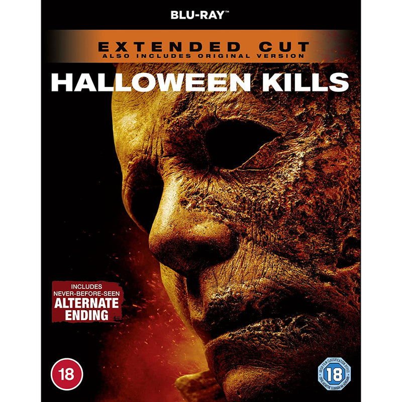 Halloween Kills Blu-ray disc - British product