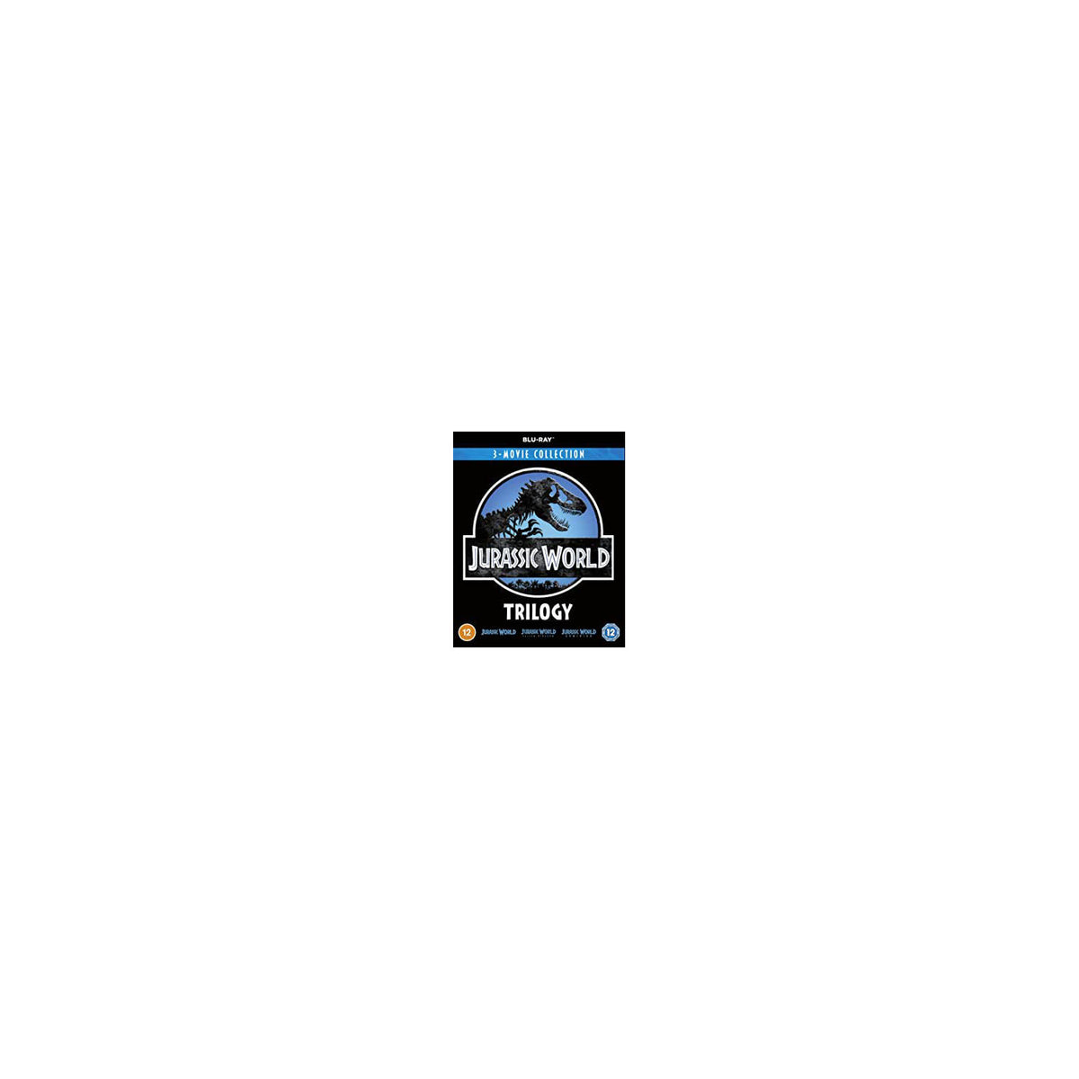 Jurassic World trilogy Blu-ray collection (British brand)