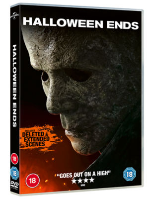 Halloween Ends DVD horror film, UK version