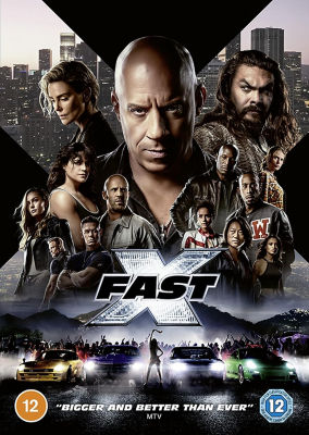 DVD Fast X Movie Case (British brand)