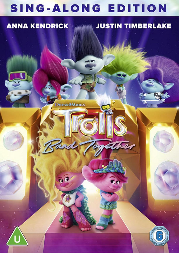 DVD Trolls Band Together GOODS ASDA   