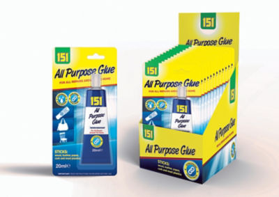 ASDA 151 All Purpose Super Glue Adhesive 20ml- Buy online at McGrocer
