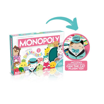 Squishmallows Monopoly board game Collector's Edition, imported from the UK