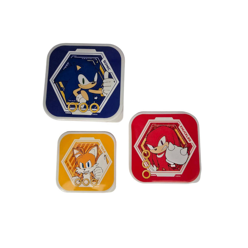 Sonic The Hedgehog snack pot set, UK version