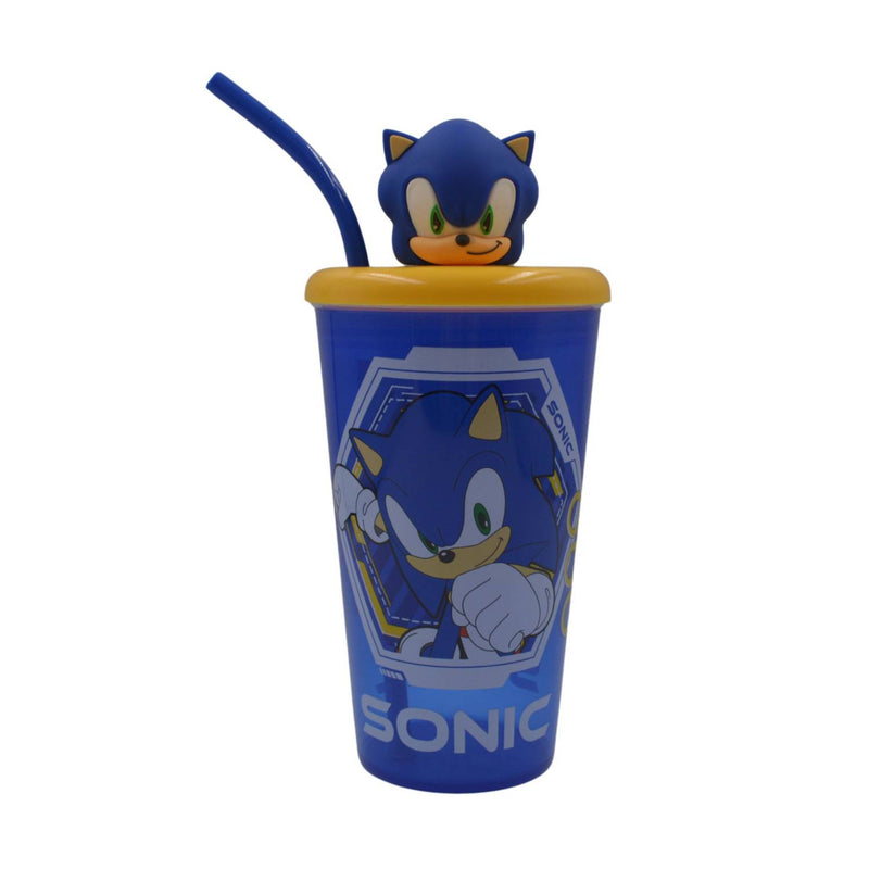 Sonic 3D soda cup for kids, UK version
