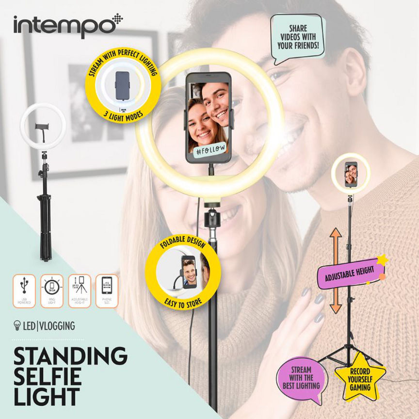 Intempo Standing Selfie Light