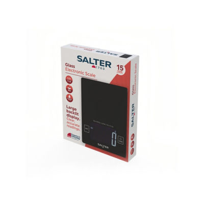 Salter glass electronic kitchen scale 5kg (British brand)
