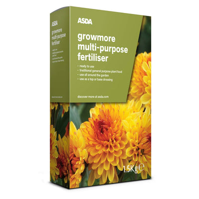 ASDA ASDA Growmore All-Purpose Fertiliser 1.5Kg- Buy online at McGrocer