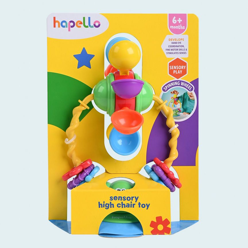 Hapello High Chair Sensory Toy (6 Months +) GOODS ASDA   