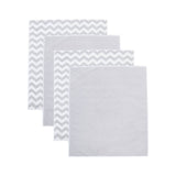 George Home assorted grey microfibre tea towels set of 4, imported from the UK