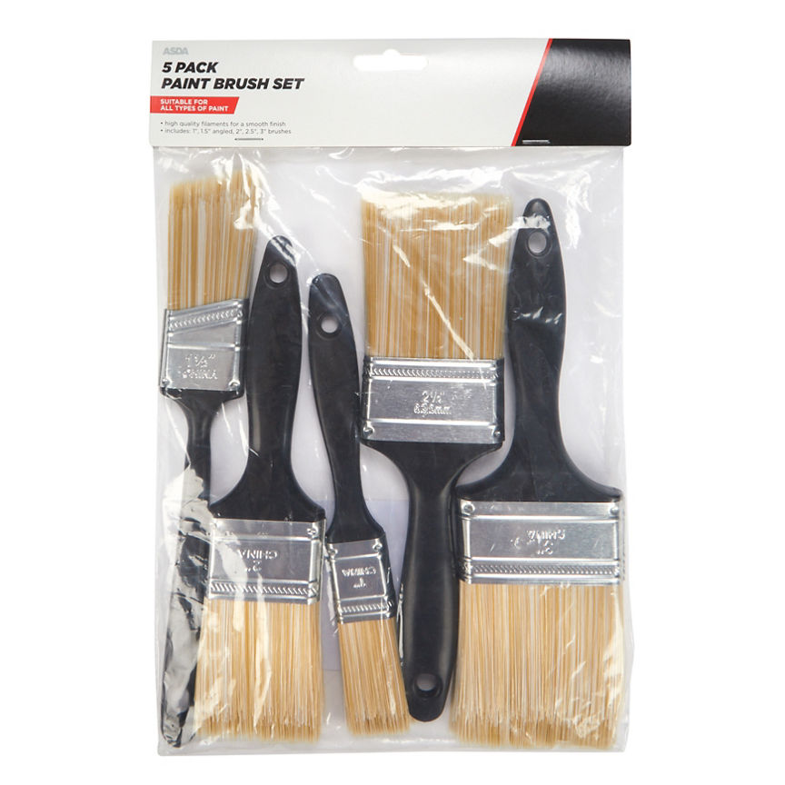 ASDA Paint Brush Pack GOODS ASDA   