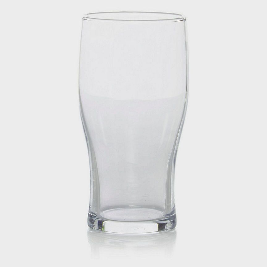 George Home Clear Pint Glass GOODS ASDA   