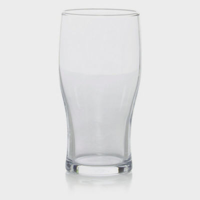 George Home Clear Pint Drinking Glass