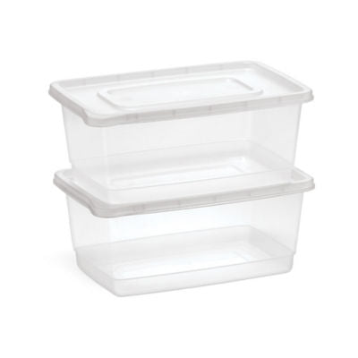 George Home food storage containers 2 x 2L, UK version
