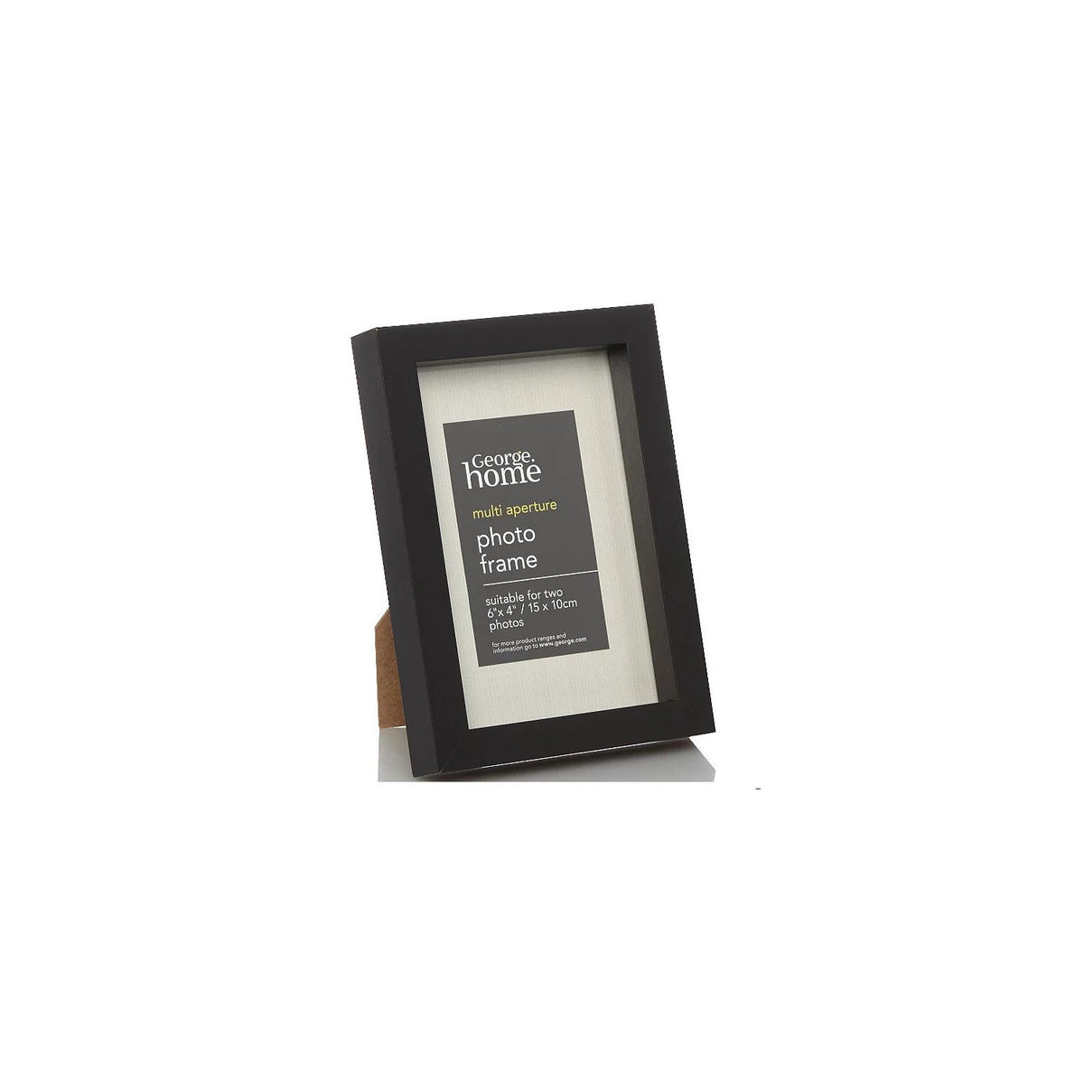 George Home black photo frame 6 x 4 inch, UK version