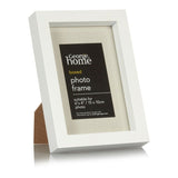 George Home White Boxed Frame 6 x 4Inch GOODS ASDA   