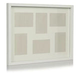 George Home White Box 6 Apperture Photo Frame GOODS ASDA   