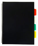 Cahier de projet A4 George Home 80 feuilles (marque britannique)