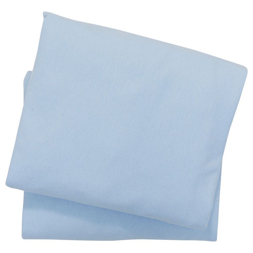 George Home Blue Fitted Sheets - Cot GOODS ASDA   