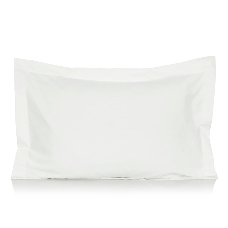 George Home Oxford cuff pillowcases in white, imported from the UK